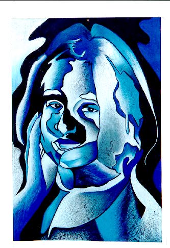 "Self-Portrait III" by Shima Patel