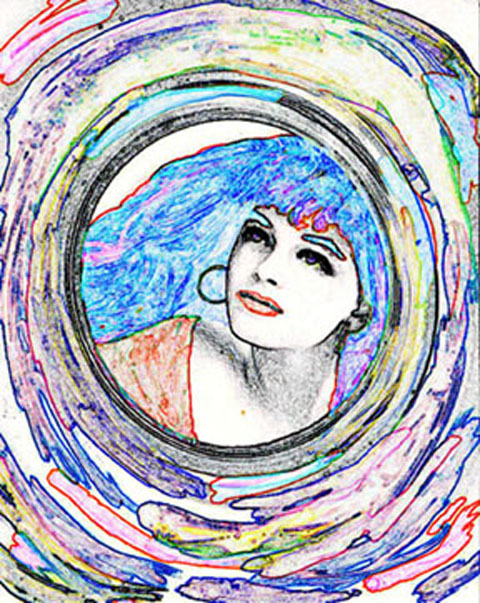 "Looking Out" by Regina Lafay